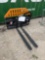 Hydraulic Adjustable Skid Steer Pallet Forks