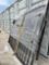 14' Bi-Parting Iron Gates with Deer Scene