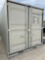 7' x 10' Container with Side Door and Window Slight Damage to Bottom of One Door