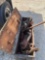 Wood Tool Box with Ratchet Strap Binders 2 Snatch Blocks
