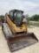 Cat 279C Hi Flow 2 Speed Cab with AC. Pilot Control Has Caution Light On Back Up Camera. Fair Tracks
