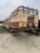 Shop Made Ground Load Stock Trailer 6 x 50 Air Brakes. 8.25 x 15 tires on 6 Lug Duals Fifth Wheel