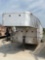 Wilson Aluminum Stock Trailer 7'8'' x 32' 3 Axles - 17.5 Tires 2 Cut Gates Title, $25 Fee SLOW TITLE