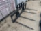 Double Bale Hay Spear Skid Steer Hook Up