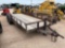 Top Hat 83'' x 20' Utility Trailer 2 x 5200lb Axles No Title