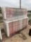 7' 18 Drawer 4 Cabinet Tool Chest Work Bench Red