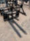 Skid Steer Pallet Forks - 48'' Forks