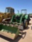 John Deere 6105D with H260 Loader with Bucket and Grapple Joy Stick Shows 1531 Hours 2 Sets of