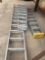 Extension Ladder and 2 - Step Ladders