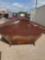sheep/ goat bulk feeder. Has rust issues.