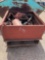 Metal box & contents