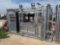 Brazzen Galvanized Squeeze Chute with Palpation Cage