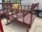 Single Round Bale Feeder with Trough