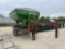 EZ Trail Gravity Box on Shop Made Gooseneck Trailer Gas Powered Hydraulic Unit Hydraulic Auger No