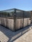 Unused 12' x 12' WW Horse Stall with Wood, Sliding Door and Corner Feeder