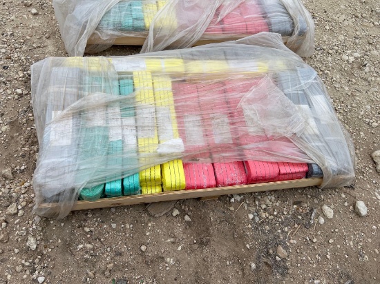 Pallet New Web Slings 20+ Pieces