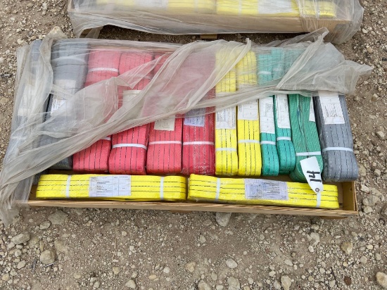 Pallet New Web Slings 20+ Pieces