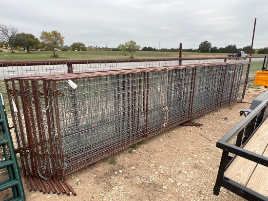 10 - 4' x 20' Sheep and Goat Panels 1'' Square Tubing Frame with 4x4 Welded Wire TEN TIMES THE MONEY