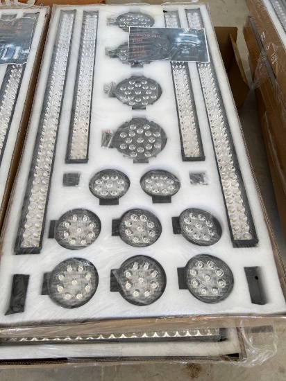 16 Pieces LED Work Lights SOLD ONE SET PER LOT