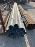 16 Joints 5'' Galvanized Pipe 27' 432 FEET TOTAL SOLD BY THE FOOT 432 TIMES THE MONEY MUST TAKE ALL