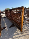 10 - 24' Freestanding Cattle Panels One Panel has 10' Gate TEN TIMES THE MONEY MUST TAKE ALL