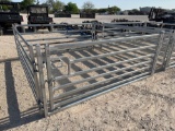 Brazzen Sheep Goat Pen 3 - 6 Rail Panel and 1 - Gate 43'' x 9' SOLD BY THE SET