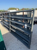 WW Corral Gate 12' x 5' with Hinges 6 Rail SOLD ONE GATE PER LOT