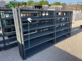 WW Corral Gate 10' x 5' with Hinges - 6 Rail SOLD ONE GATE PER LOT