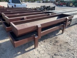 New 10' Heavy Metal Feed Trough SOLD ONE PER LOT