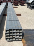 New 4'' Galvanized 12 GaugeSquare Tubing 20 Pieces 29' Long 580 Feet Total SOLD BY THE FOOT 580