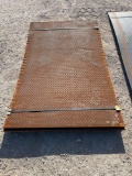 49' x 80'' Diamond Plate Sheet Steel - 13 Gauge SOLD BY THE SHEET