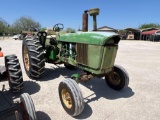 John Deere 4020 Diesel Syncro Range Runs and Moves Good Rear Tires. New Front Tires One Valve