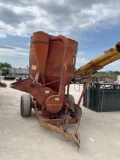 New Holland 354 Grinder Mixer Has Some Rust Issues New Tires