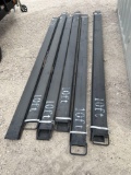 Pair of 10' Fork Extensions SOLD ONE PAIR PER LOT