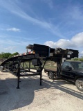 2014 Kaufman 50' Car Hauler 3 x 7000lb Axles- Ramps- Winch VIN 01358 Title, $25 Fee