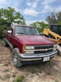 1990 Chevy 2500 4WD 5.7 Gas Automatic Transmission Clean VIN Title, $25 Fee SLOW TITLE