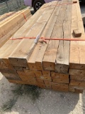 Assorted Douglas Fir Lumber Sizes from 4'' x 4'' to 6'' x 10'' Bundle is 2' Tall 4' Wide 10' Long
