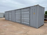 One Trip Hi-Cube 40' Container with 2 Sets of Side Doors NY1U0031662