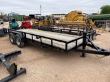 2025 Hi Country 83'' x 20' Trailer - Unused Square Tubing Top 2 x 7,000lb Axles VIN 01275 MSO, $25