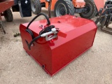 300 Gallon Skid Tank with 12 Volt 15 GPM Pump - Unused