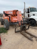 2014 JLG Sky Trak 8042 Foam Filled Tires Cummins Power Approx 3800 Hours Runs and Works Good