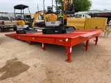 Unused 10' x 25' All Steel 60,000lb Loading Dock with 5 Jacks Fork Lift Pockets
