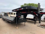 Used 2023 Maxx D YHX 102'' x 36' Hydraulic Tail Trailer 2b x 16,000lb Air Ride Axles Airlift Front
