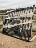 14' Bi Parting Gate with Cow Calf Scene