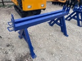 Pair of Heavy Metal Saw Horses