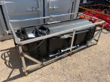 JCT Skid Steer Vibratory Roller 72'' Wide x 24'' Diameter
