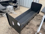 JCT 80'' Snow Pusher for Skid Steer
