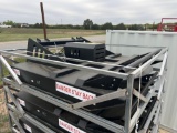 JCT Skid Steer 2 Bladed Brush Cutter 72'' with Extra Blades SOLD ONE PER LOT