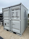 9' Container with Side Door and Window