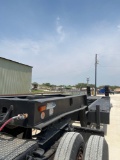 1978 Tech Steel Tri Axle Equipment Trailer 3 Axles. 10:00x15 Tires 96'' x30' Deck and Dovetail